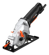 Electric Saw, 480W, 240V, 45° Bevel, with Laser, Silver