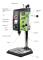 Bench Drill, 220V, 800W, 2500rpm, LCD Display, Green