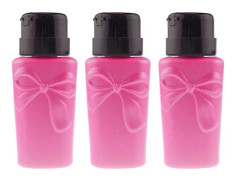 250ML Tom Tryckpumpflaska Tom Flaska Med Vändlock För Nagellack, Makeupborttagning