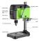 Bench Drill, 220V, 400W, 2500rpm, No Vise, Green