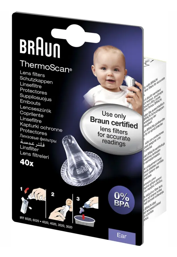 Braun Thermoscan Linsskydd LF 40