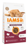 Iams CAT Vitality Adult/Senior Sens Digestion Turkey 3 kg