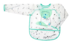 Akuku A0518 bib with sleeve Teddy bear made of EVA foam