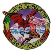 Black Sabbath World Tour 1978 Badge
