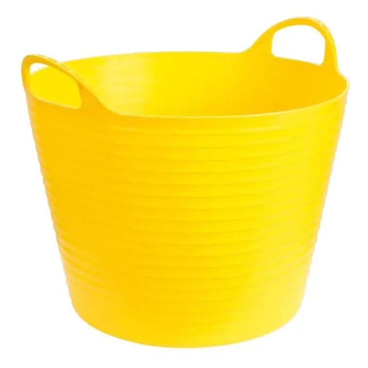 KERBL Flexbag 42L flexibel hink - Gul - För hästar