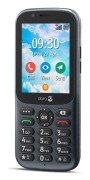 DORO 731X - 4G funktionstelefon - dual-SIM / Internal Memory 1.3 GB - microSD slot - 320 x 240 pixlar - rear camera 3 MP - grå