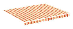 Ersättningstyg för markis Gul och orange 3x2,5 m0 [cm]