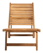 Hemma fåtöljer massiv teak