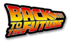 Back To The Future Logotype Sticker