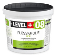 Fortsättningsvätska för tätning - LEVEL - RM08 - 1K - Flytande polymer - 7KG - Grå Grå