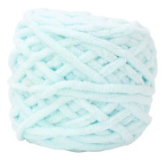 Enkel Tjock Isremsa Garn Nål Stickad Filt Toffel Linje (Aqua Blå)