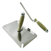 Fogslev 12mm LEDGRIFF och rostfri fogplåt 245x155mm CT04
