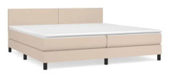 Ribbbotten med Cappuccinomadrass 200x200 cm