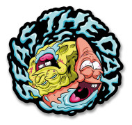 Seas The Day Sticker