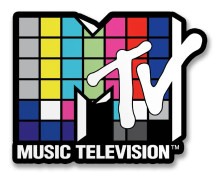 MTV Color Blocks Logo Sticker