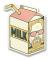 The Dude Milk Package Sticker