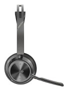 HP Poly Voyager Focus 2 Bluetooth Stereo över-ear headset svart med brusreducering dators headset