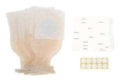 10-pack Enstyckssystem Stomipåse Medicinska Dränerbara Påsar Kolostomi Påse Stomi Tillbehör