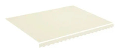 Ersättningstyg för markis Cream 4,5x3,5 m0 [cm]