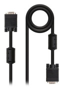 VGA Kabel NANOCABLE 10.15.01 Svart - 10 m