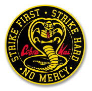 Cobra Kai Round Sticker