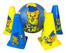 Bamse - Bamse Fotbolls Kit Med Koner