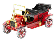 Byggsats Metall - Ford 1908 Model T (röd)