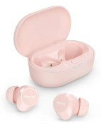 TAT1209PK True Wireless-hörlurar. Små och bekväma. 6+18 tim speltid. IPX4-klass. Rosa.