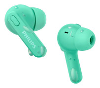 Philips TAT2206GR - True wireless-hörlurar med mikrofon - inuti örat - Bluetooth - ljudisolerande - grön