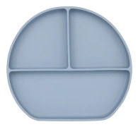 Baby Silikon Tallrikar Babymat - BPA Fri - Delad Design - Baby Led Weaning Tillbehör Bestick