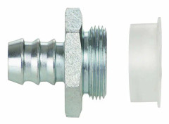 Hylsa - passform - armbåge Dicsa - D50400205000 - BSP hancylindrisk Platt säte, lågtryck