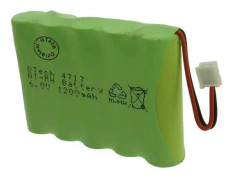 Larmbatteri till DAITEM LOGISTY L5250 BASIC RADIO BOX