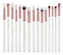 Individuella ögonskuggsborstar set med ögonmakeupborstar T217 15 st.