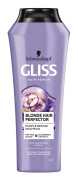 Gliss Blonde Hair Perfector Schamposchampo för naturligt färgat eller blekt blont hår 250ml (P1)