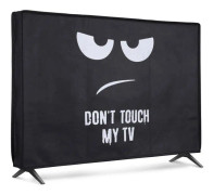 Kwmobile - 60368.01 - TV-skärmskydd Kompatibel med 24'' TV - Tv-skärmskydd - Vit-Svart