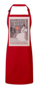 Premium rött köksförkläde Harper's Bazar Midsommar engelska omslagsnummer Original vintage retroaffisch