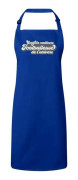 Premium Blue Kitchen Apron Certifierad bästa fotbollsspelare i universum Fotbollssportboll