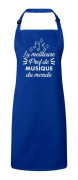 Premium Blue Kitchen Apron Den bästa musikläraren i World College High School Conservatory Instrument