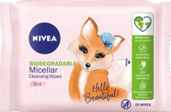 Nivea Micellair Skin Breathe Makeup Remover Wipes For Face And Eyes 3 In 1 All Skin Types 25 Pieces