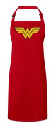 Premium Rött Köksförkläde Wonder Woman Superhjälte Serier Film Geek