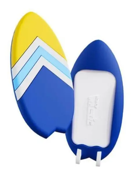 MoneyWalkie elektronisk plånbok - surf - Vit - Unisex - 2 års garanti