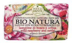 Bio Natura Wild Raspberry toaletttvål & Nässla 250 g