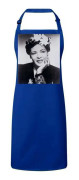 Premium Köksförkläde Blå Billie Holiday Singer Stjärna Foto Kändis Gammal Musik Original 1