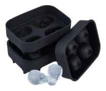 Skull isbitform set om 2