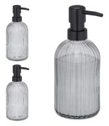 Tvålbehållare i glas set om 3