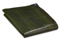 Grön presenning 140 g/m²
