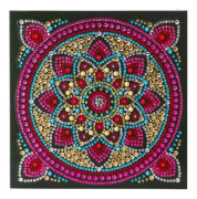 Diamond Painting Card Kit 18x18cm Mandala
