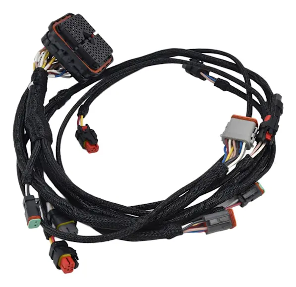Motorns Kabelhärva C13 Grävmaskinstillbehör för Caterpillar E345C E345D E349D 3852664