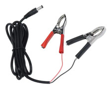 Batteriladdare Kabeladapter Klämma Laddningsklämma Anslutning 1,5 Meter 12V-24V Tillbehör