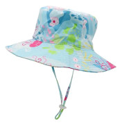 Baby Solhatt Toddler Sommarhattar UPF 50+ Baby Bucket Hat Barnstrandhattar för Babypojkar